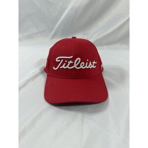 Titleist Pro V1 Foot Joy Adjustable Golf Hat - Embroidered Red - New with tags